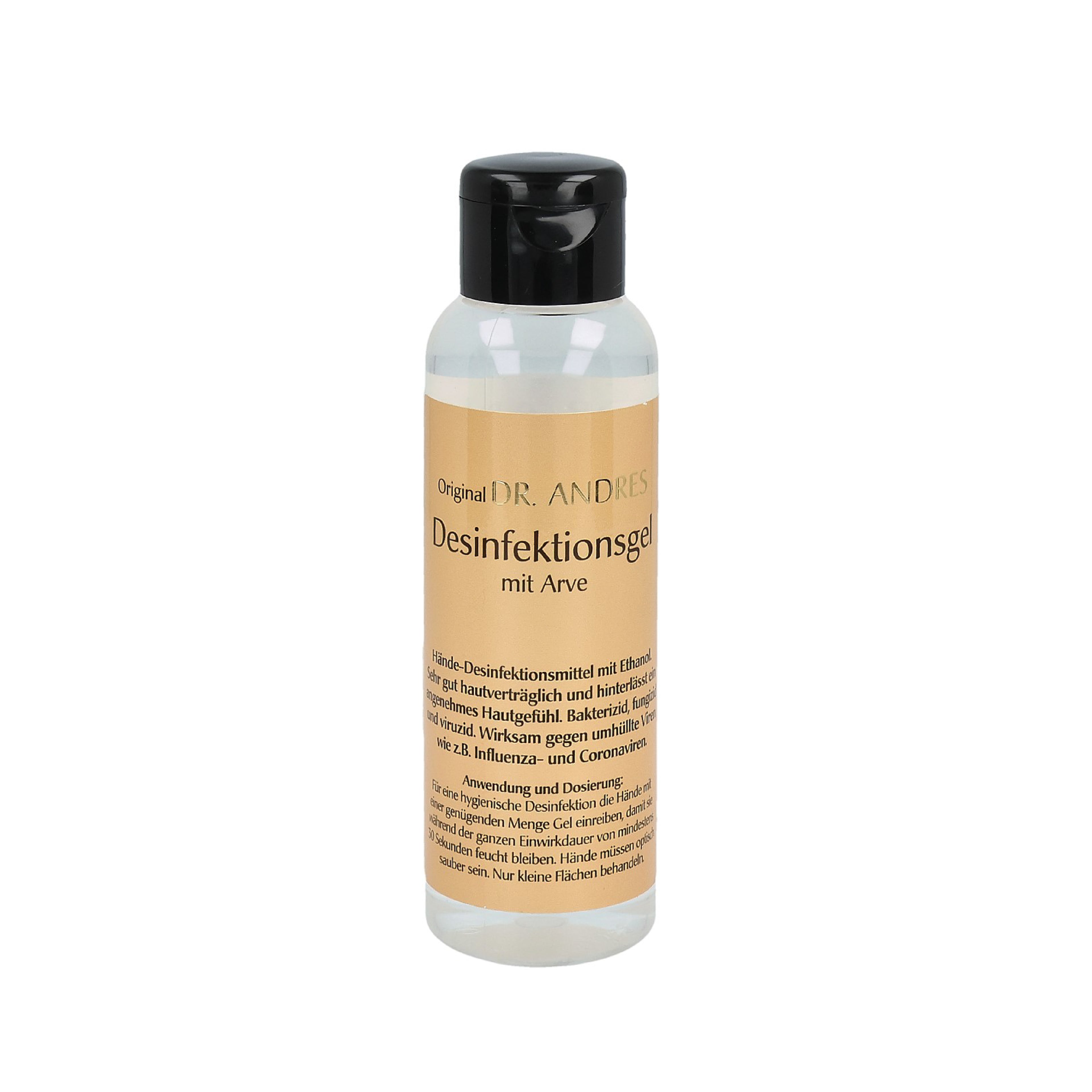 Dr. Andres Desinfektionsgel mit Arve 100 ml
