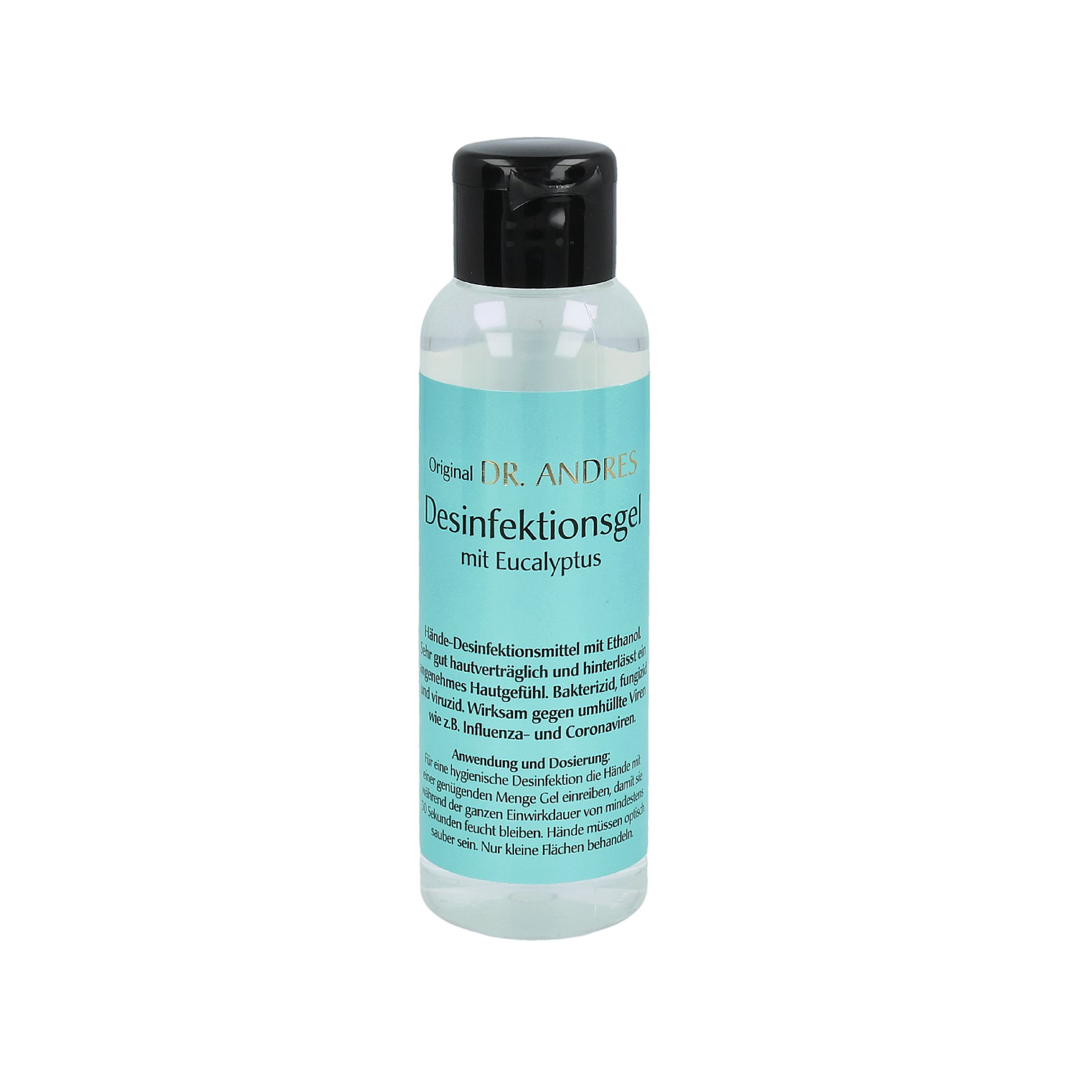 Dr. Andres Desinfektionsgel mit Eucalyptus 100 ml