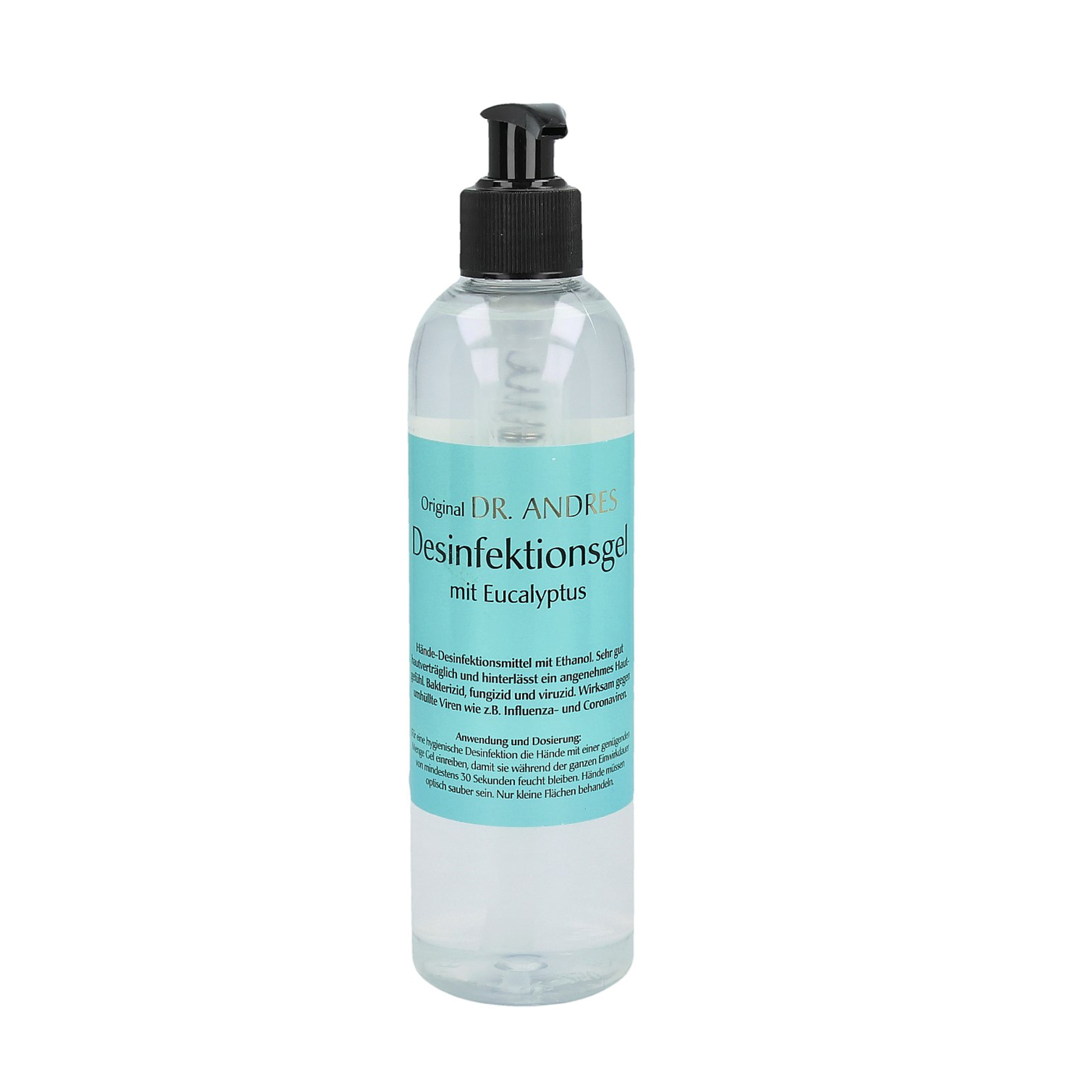 Dr. Andres Desinfektionsgel mit Eucalyptus 250 ml