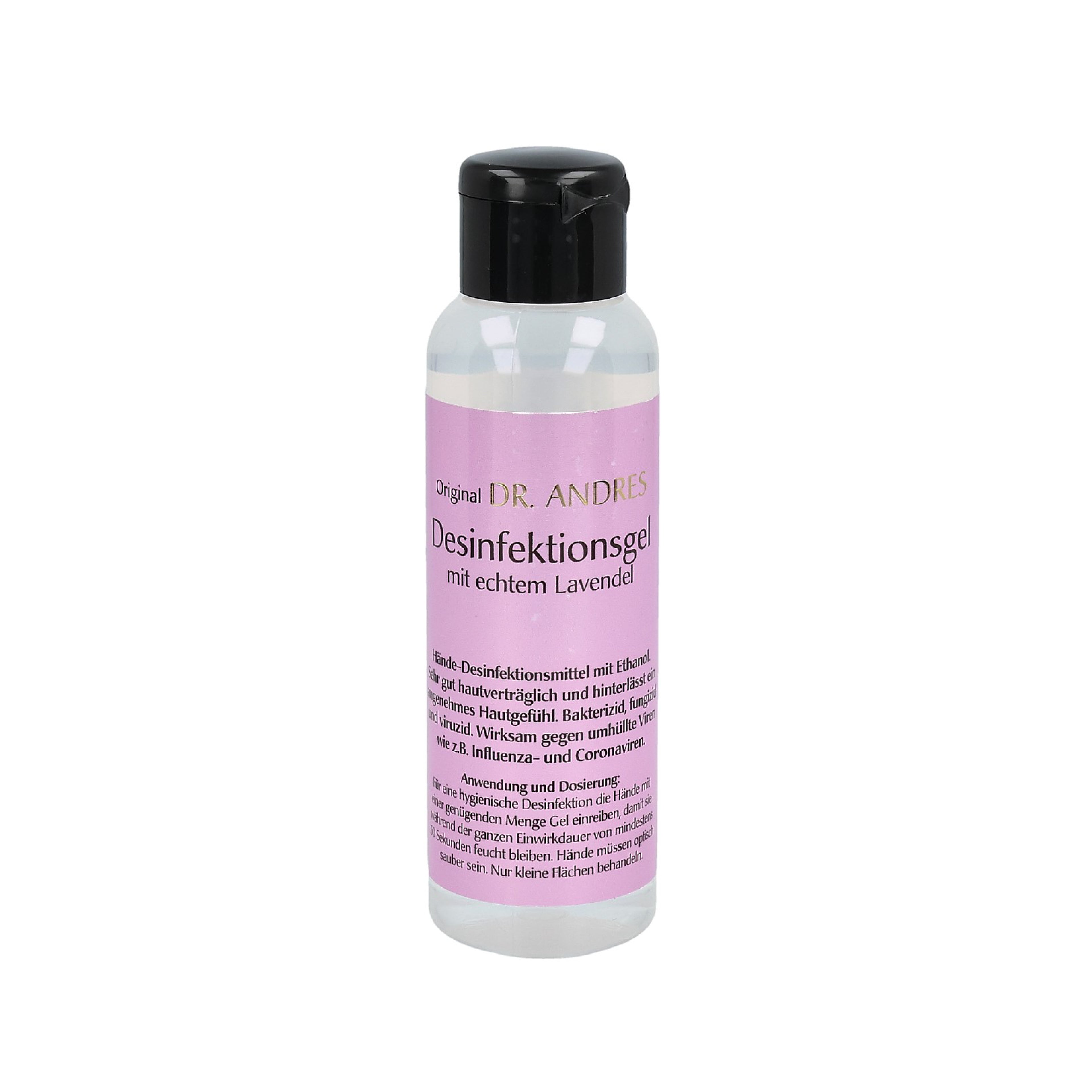 Dr. Andres Desinfektionsgel mit Lavendel 100 ml